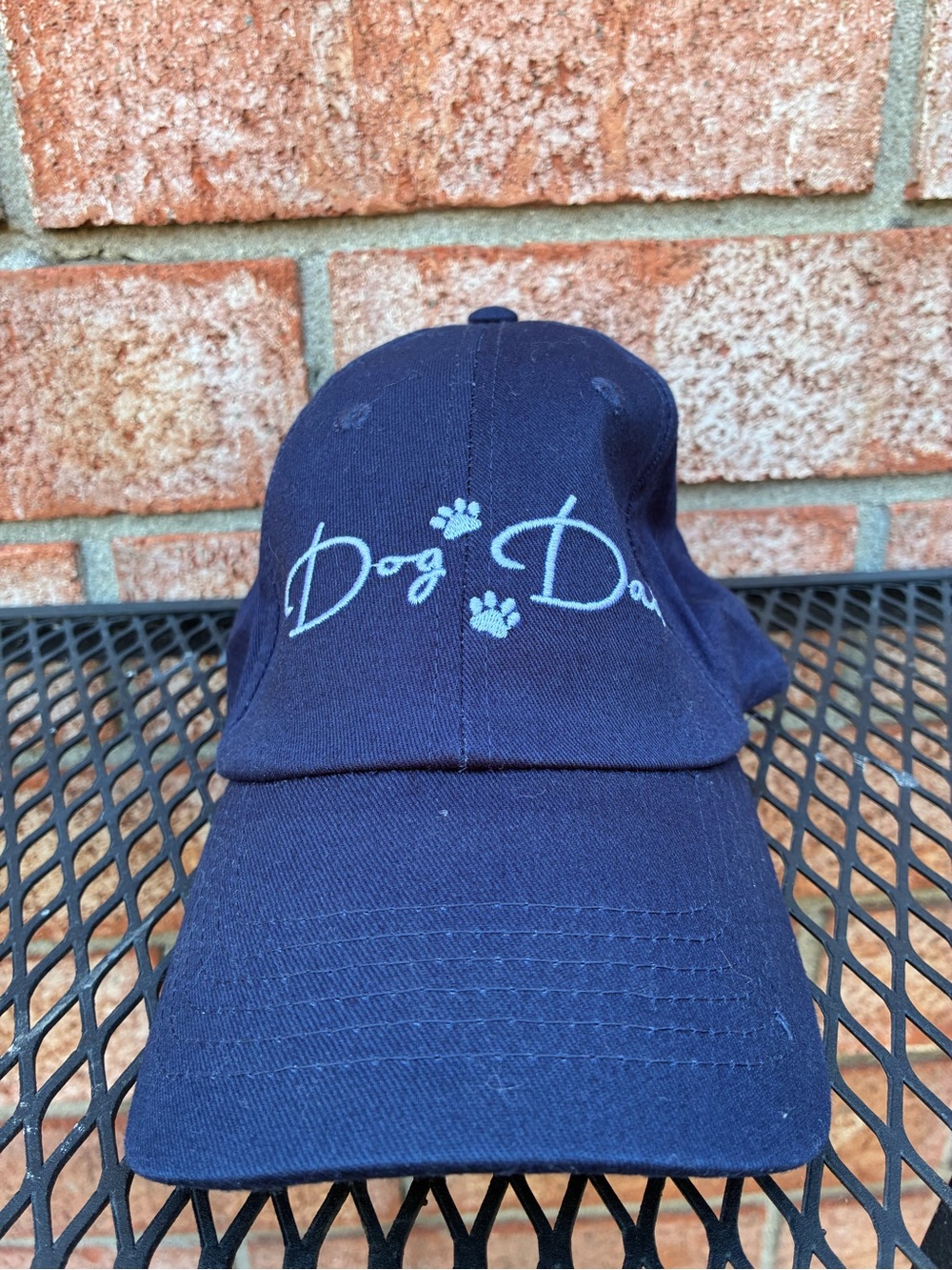 Dog Dad Navy Baseball Cap